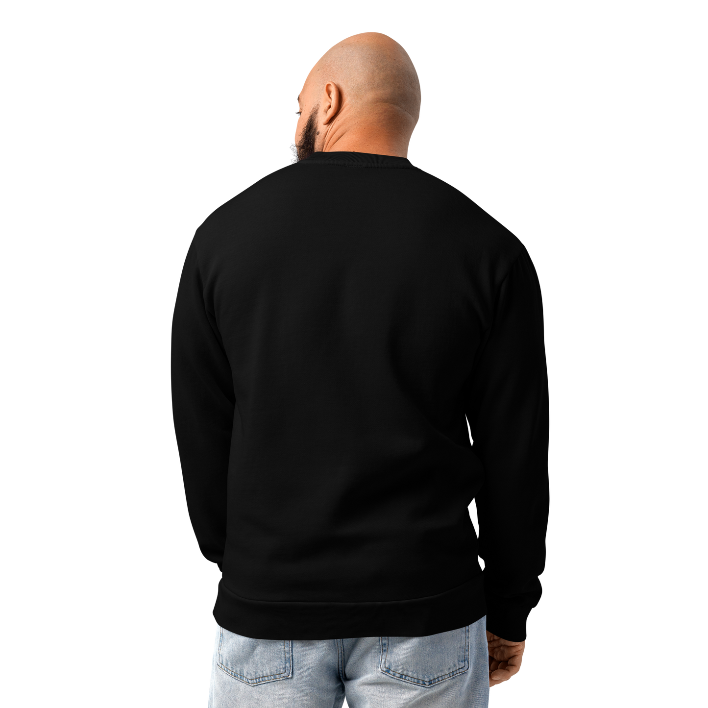 Embroidered Jester Head Urban Sweatshirt (Centered)
