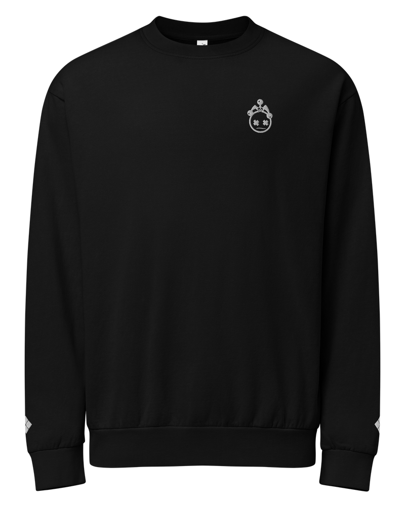 Embroidered Jester Head & Diamonds Sweatshirt