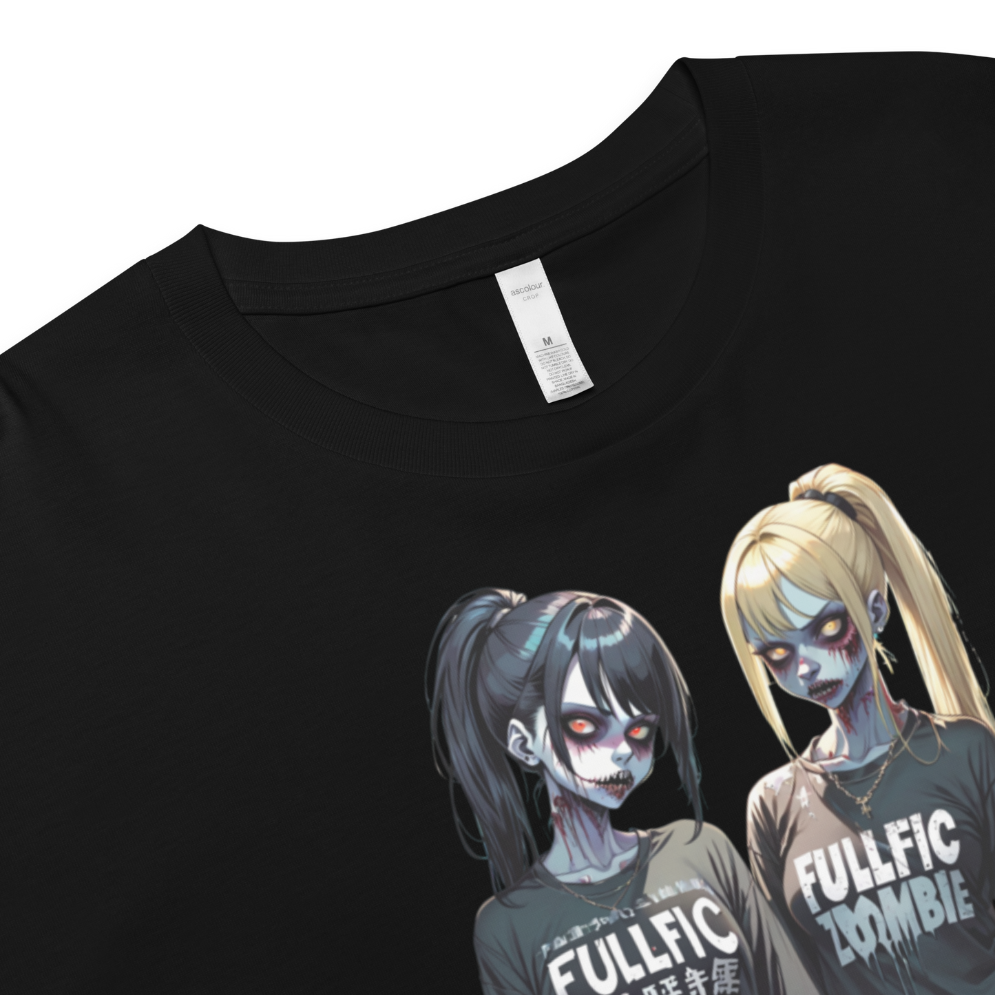 "Zombaddies" Crop Top