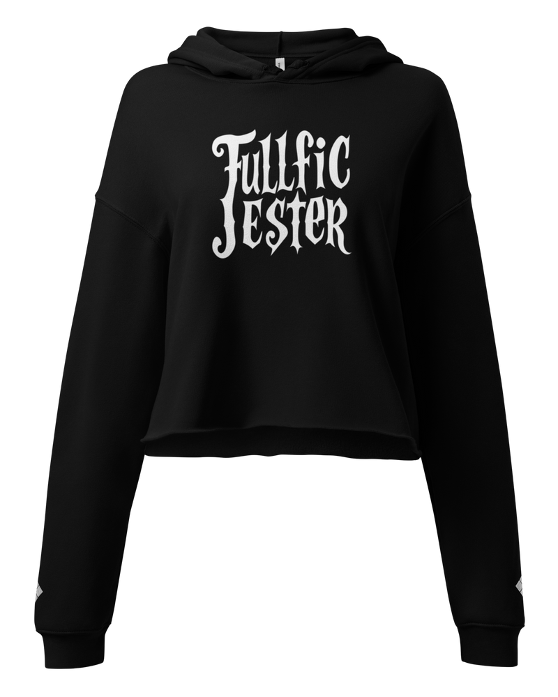 Hardcore Logo Crop Hoodie
