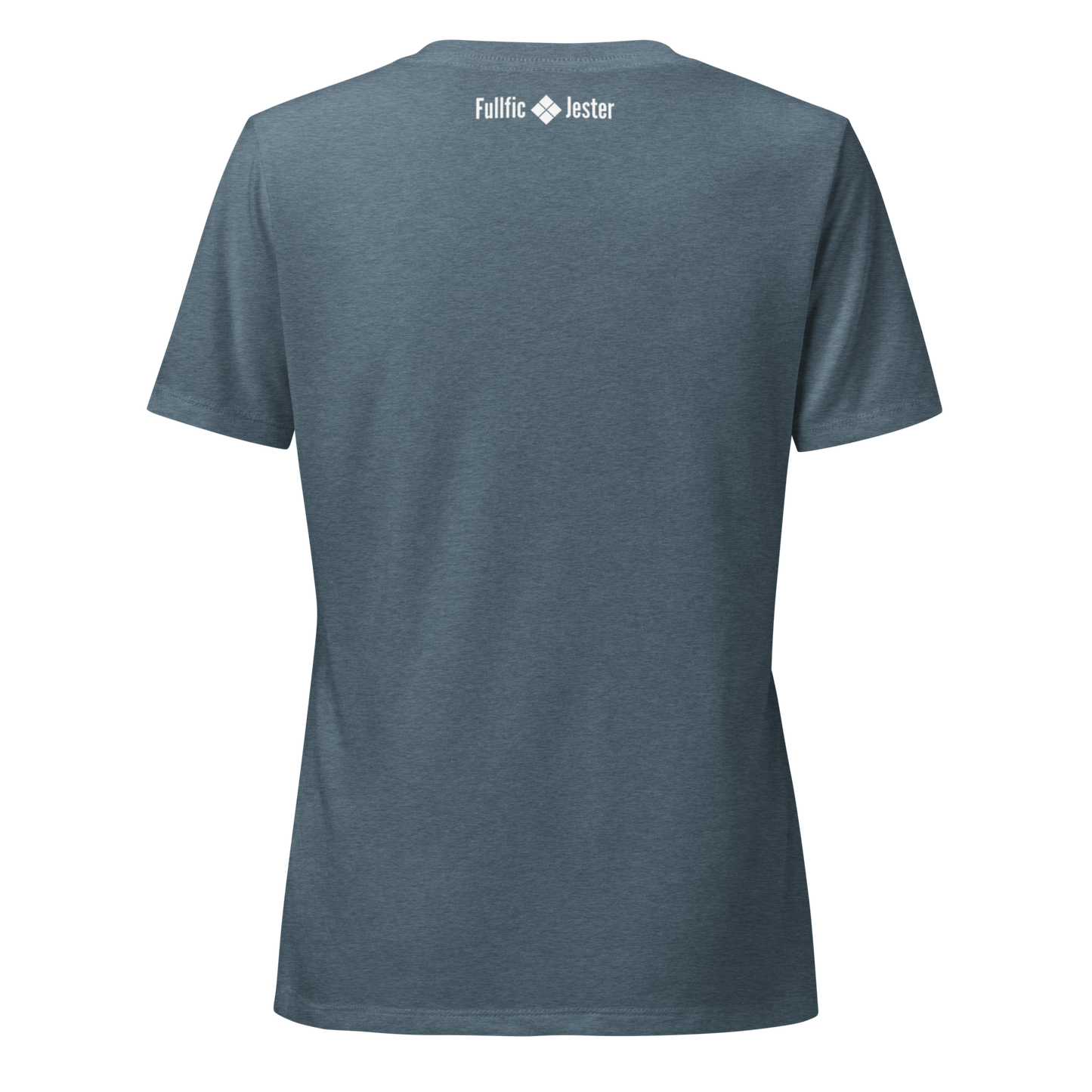 Embroidered Ladies V-neck T-shirt